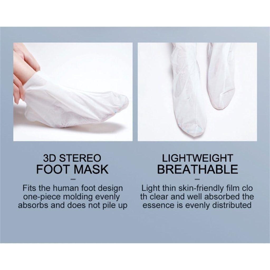 Foot Peel Mask for Women & Men | Peeling & Exfoliating Foot Mask for Dry Cracked Feet, Removes Dead Skin & Calluses, Hydrates & Smooths Cracked Heels