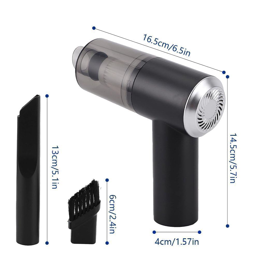 3-in-1 Portable Car Vacuum Cleaner with Blower