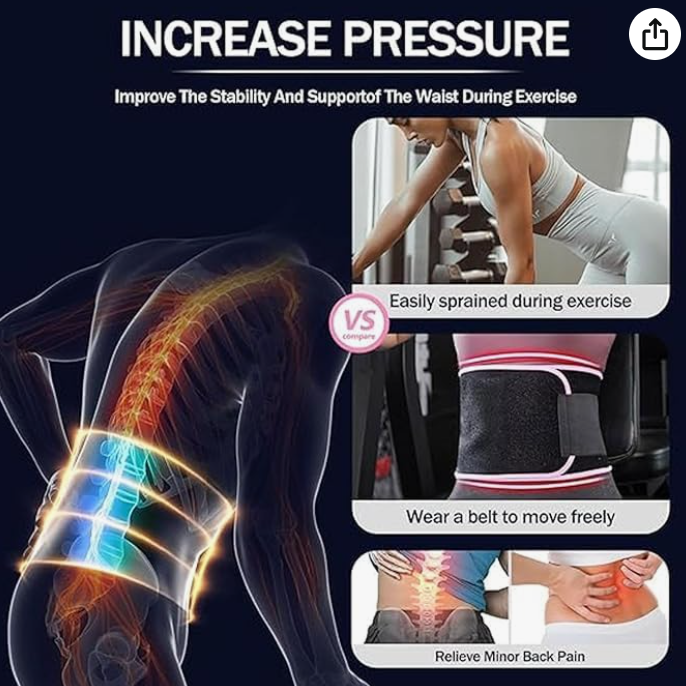 Sweat Slim Belt for Weight Loss for Women and Men |Lose Belly Fat|