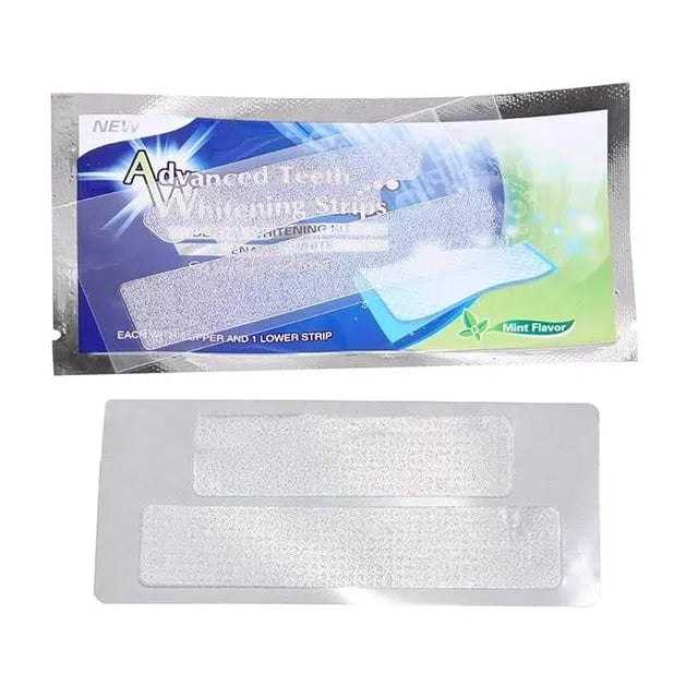Advanced Professional Teeth Whitening Stirps for Oral Care Teeth Whitening Products Easy to Apply Instant Whitener for Teeth Oral Care